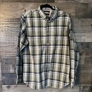 Banana Republic Men's‎ Green Plaid Shirt